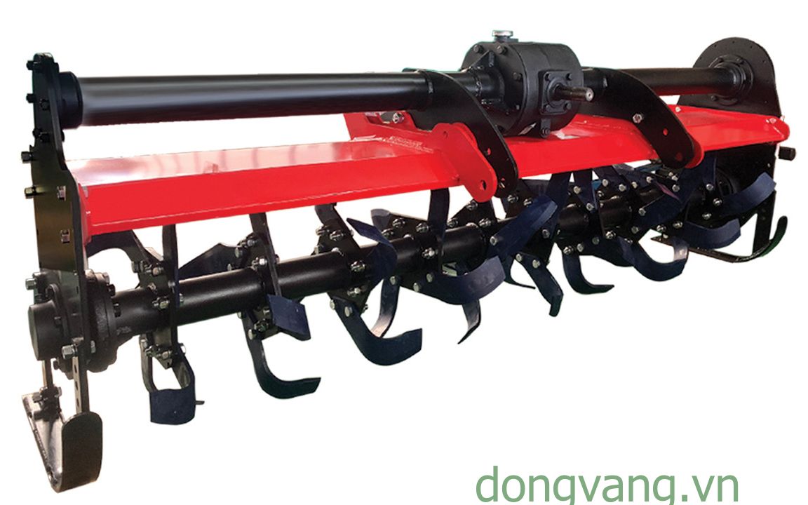 KBR F02 - Dàn xới kiểu mặt bích, đĩa 4 lưỡi
